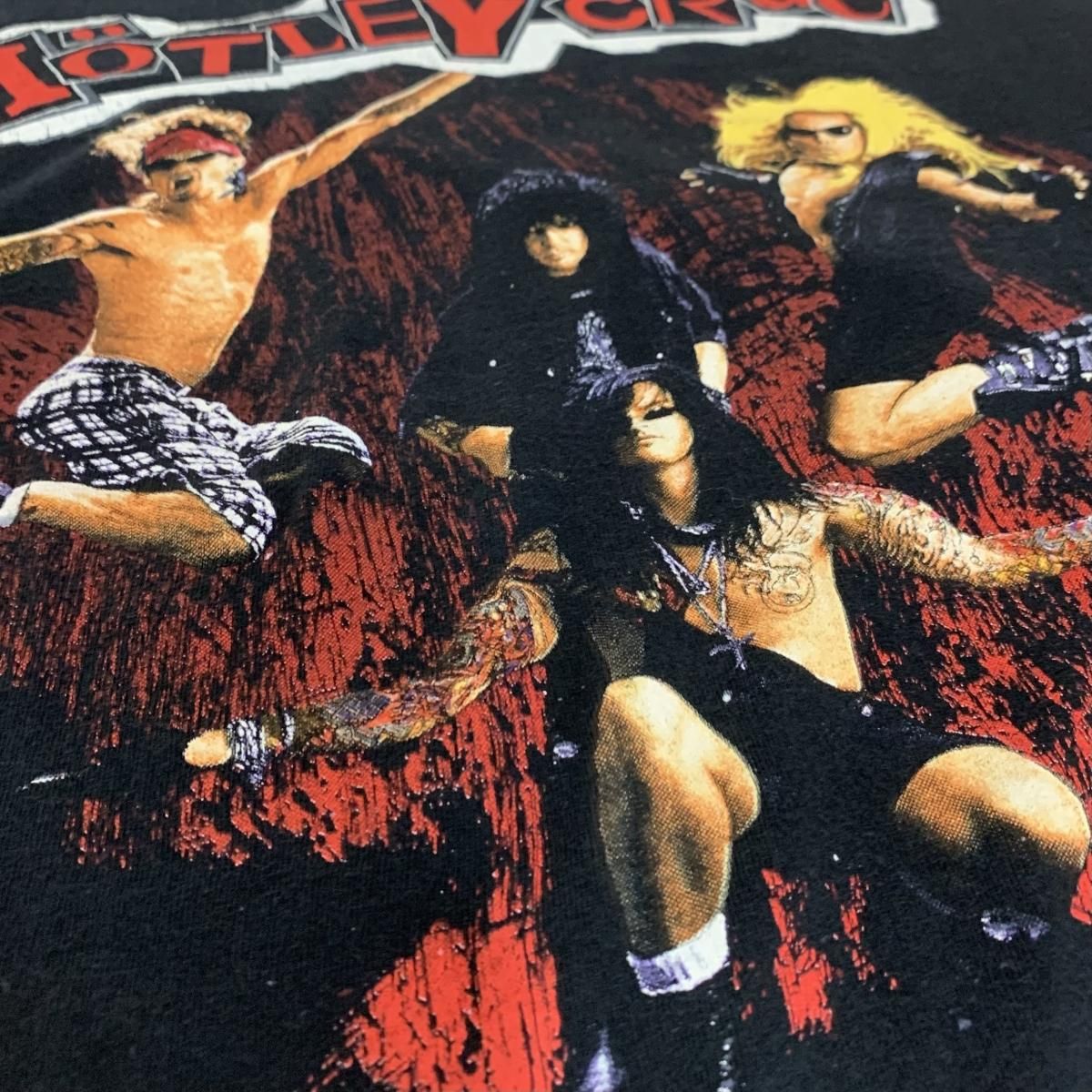 BROCKUM USA製 MOTLEY CRUE カスタムヴィンテージTシャツ