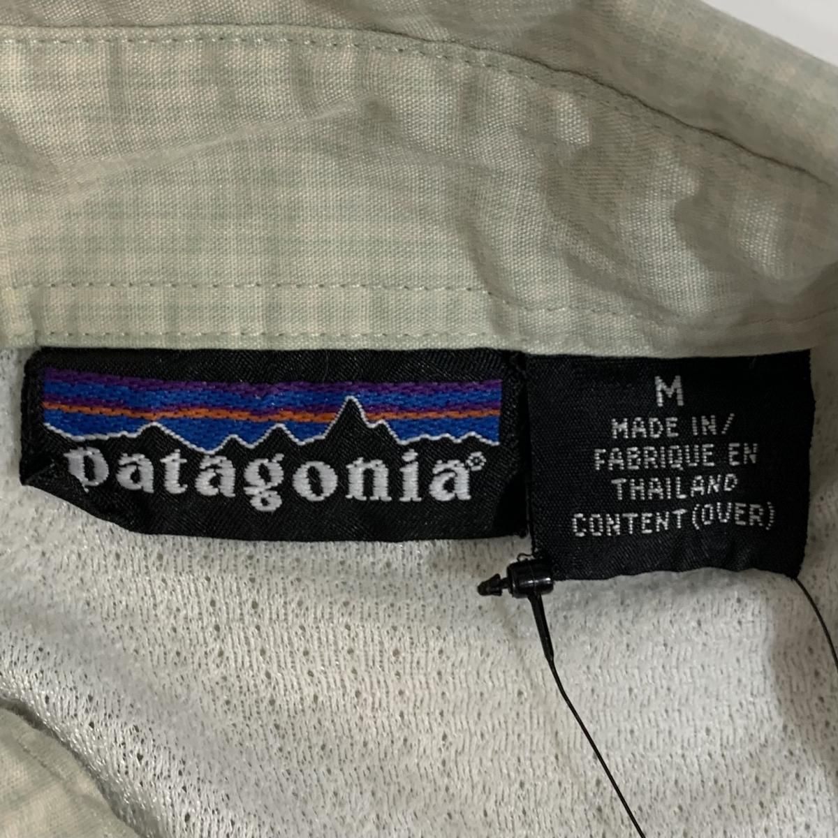 00s patagonia Island Hopper S/S Shirt 緑 M パタゴニア 00s patagonia Island Hopper S/S Shirt 緑 M パタゴニア