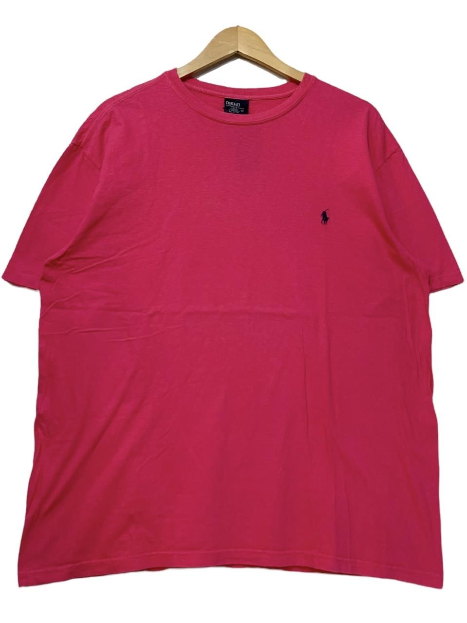 Polo Ralph Lauren Logo S/S Tee ショッキングピンク M ポロ