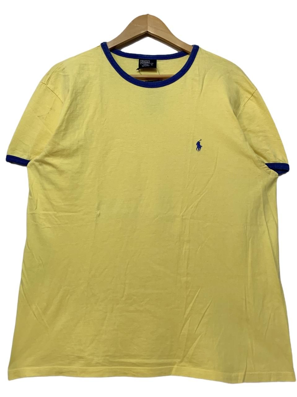 Polo Ralph Lauren Ringer S/S Tee 黄 M ポロラルフローレン 半袖 T ...