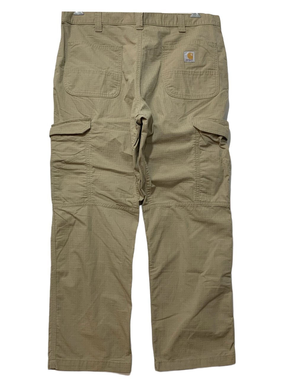 00s Carhartt Force Relaxed Fit Work Pants カーキ W38×L30 