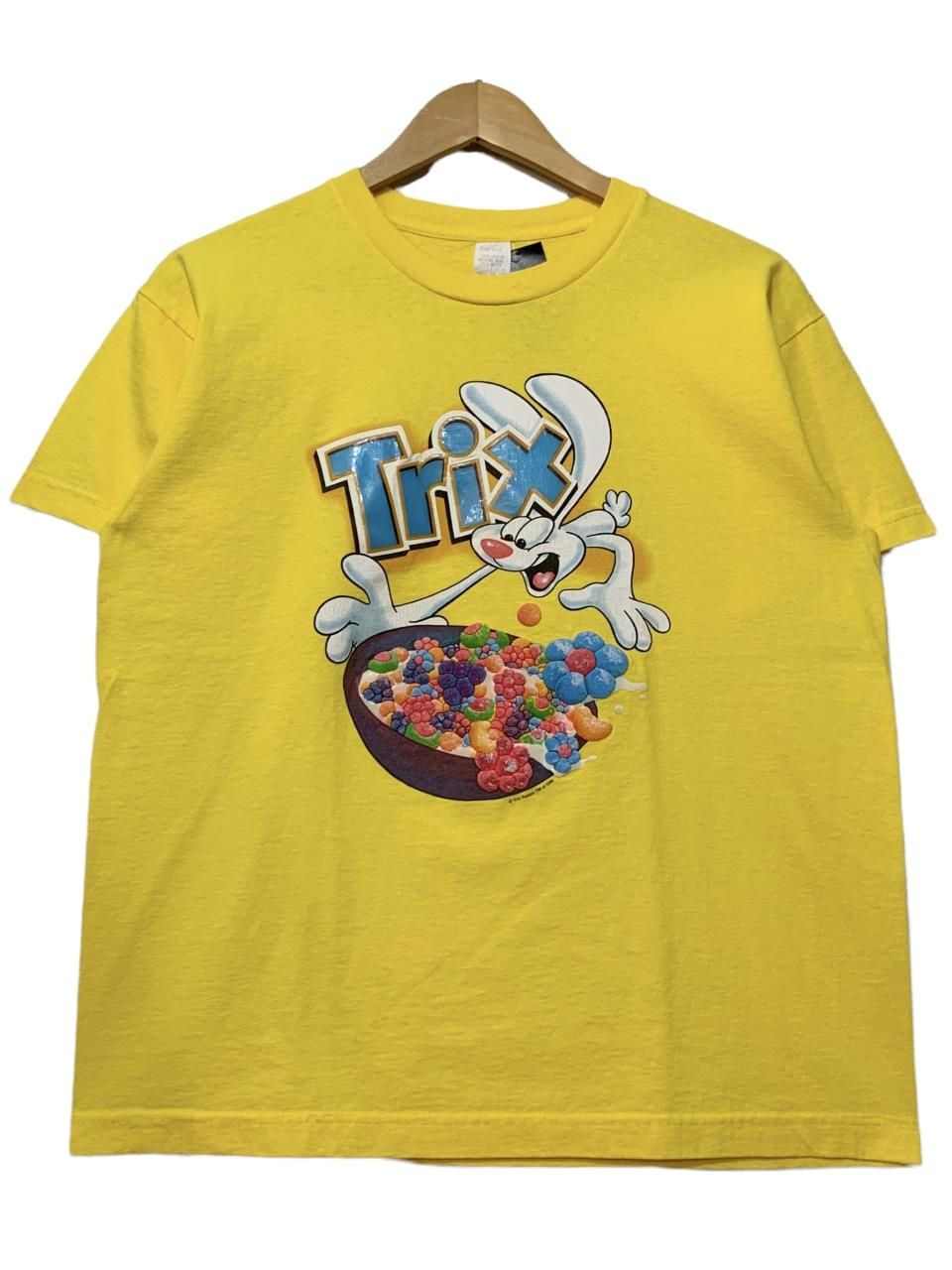 USA製 TRIX Print S/S Tee 黄 XL トリックス 半袖 Tシャツ USA製 TRIX Print S/S Tee 黄 XL トリックス 半袖 Tシャツ