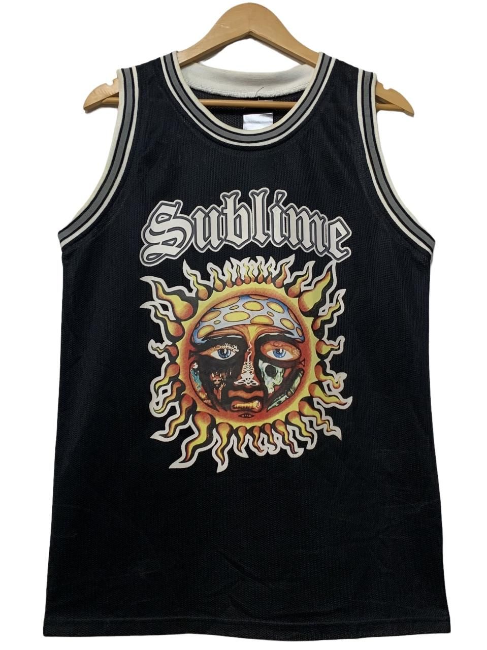 00s Sublime Logo Game Jersey 黒 M サブライム ゲームジャージ 00s Sublime Logo Game Jersey 黒 M サブライム ゲームジャージ