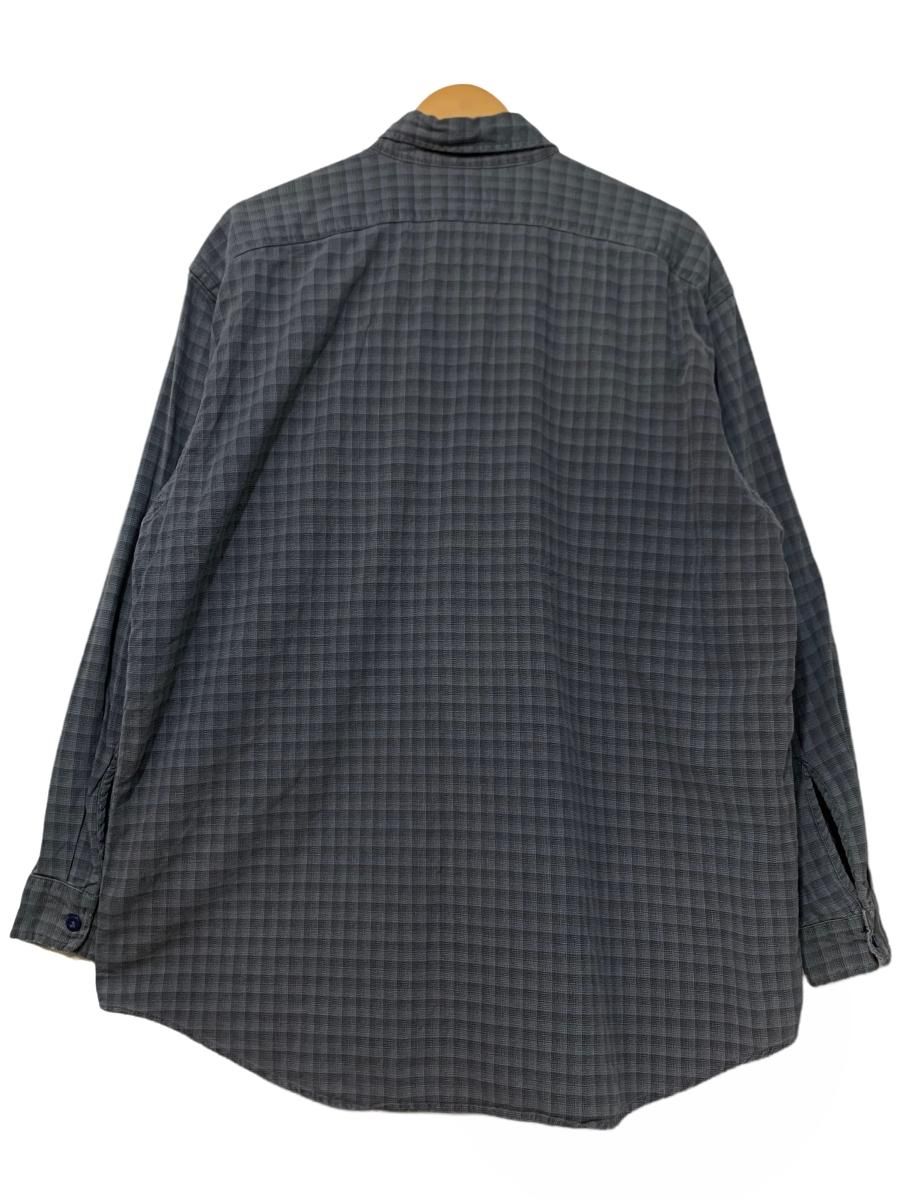 02年製 patagonia Check Cotton L/S Work Shirt 灰 L 00s 02年製 patagonia Check Cotton L/S Work Shirt 灰 L 00s