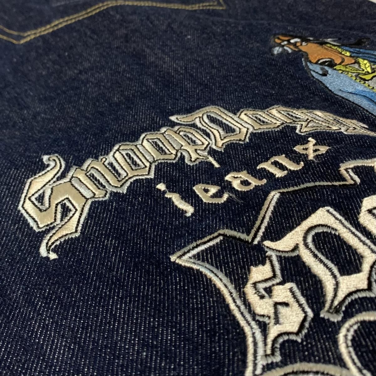 00s SNOOP DOGG Clothing Denim Jacket 紺 XXL スヌープドッグ 00s SNOOP DOGG Clothing Denim Jacket 紺 XXL スヌープドッグ