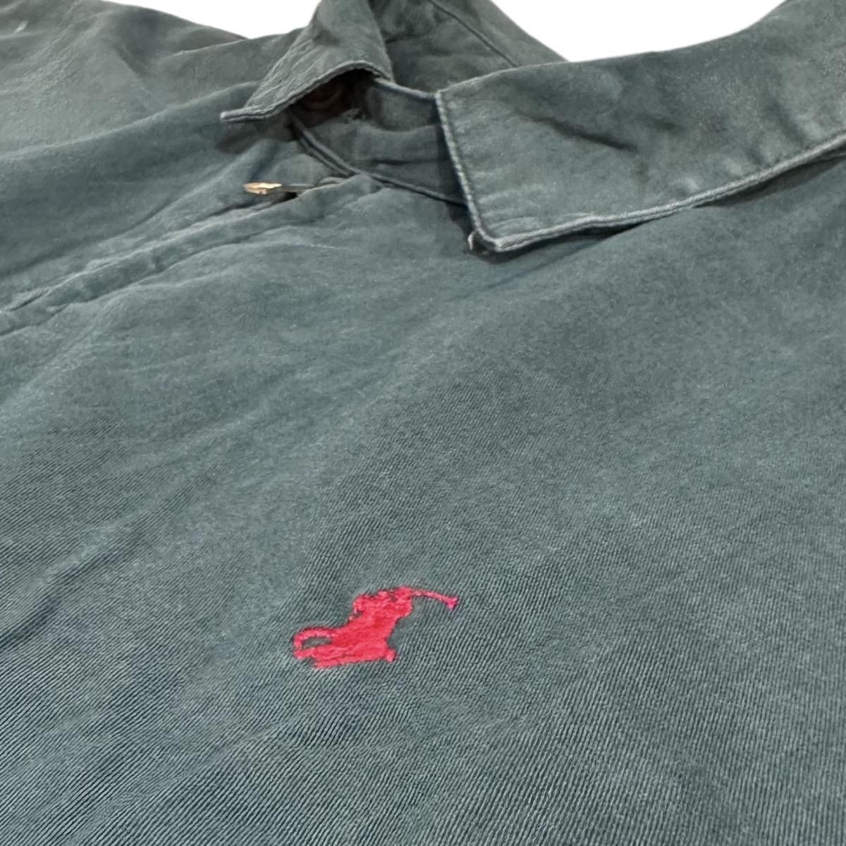 Polo Ralph Lauren Cotton Drizzler Jacket L 緑 ポロラルフ