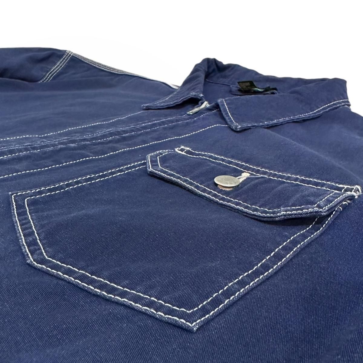 USA製 90s J.CREW 91-B Type Cotton Work Jacket 紺 XL ジェイ USA製 90s J.CREW 91-B Type Cotton Work Jacket 紺 XL ジェイ