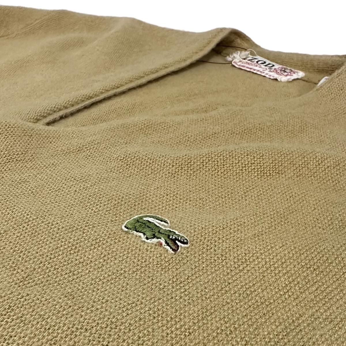 【vintage】60s lacoste izod カーディガン　USA製