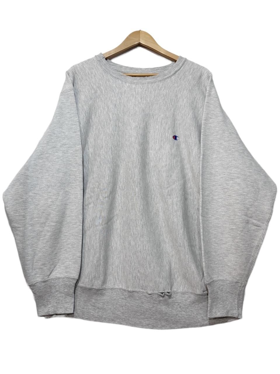 USA製 80s Champion Reverse Weave Sweatshirt 灰 XL チャンピオン