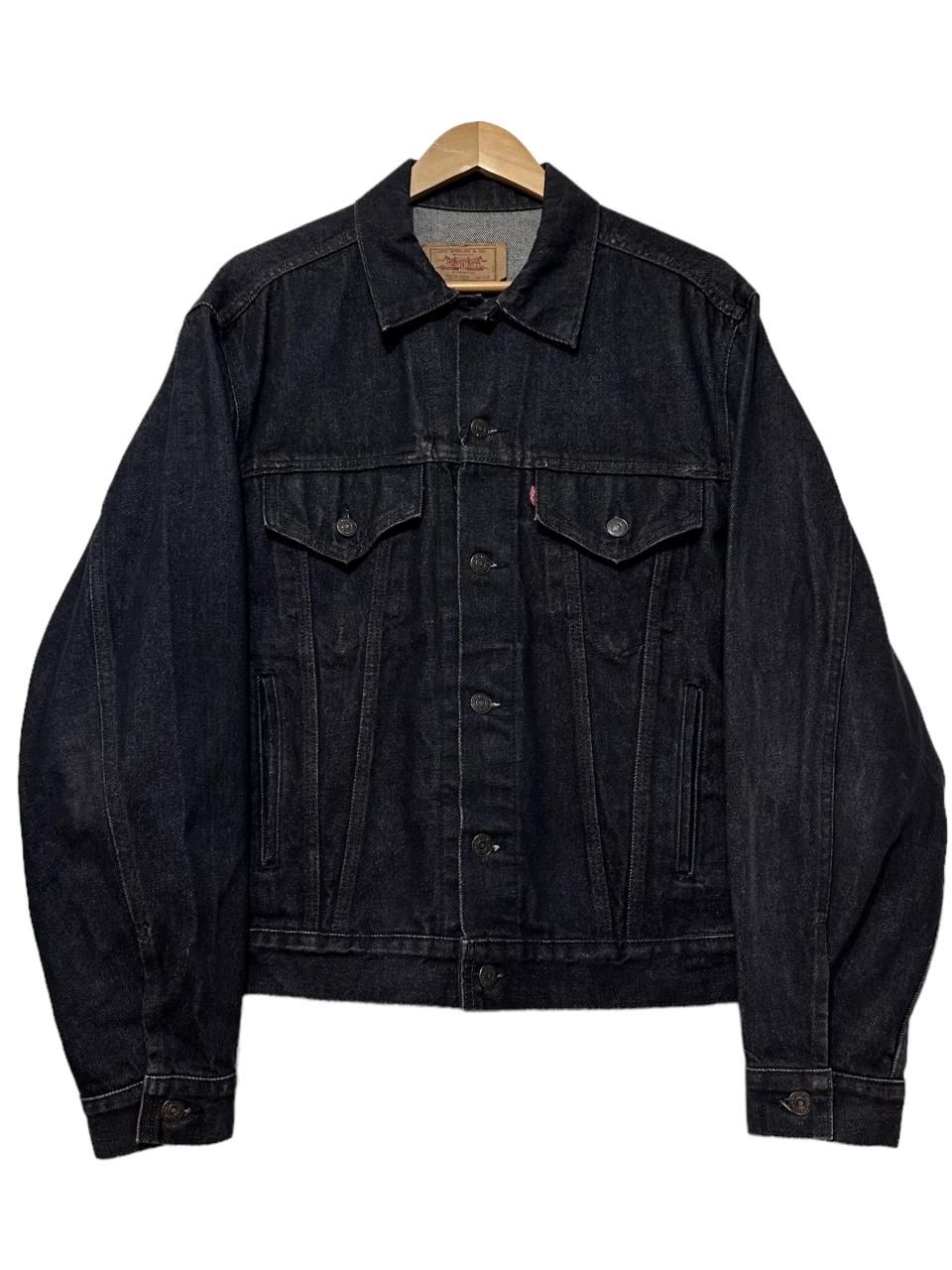 LEVI'S 70506-0259 BLACK DENIM JACKET