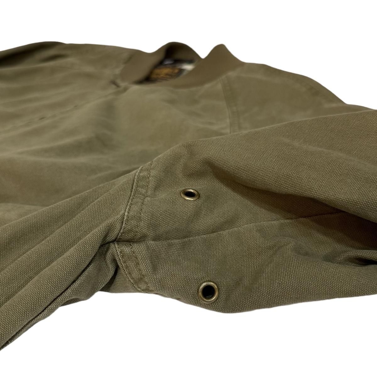 80s Eddie Bauer Cotton MA-1 Jacket オリーブ XL 黒タグ 80s Eddie Bauer Cotton MA-1 Jacket オリーブ XL 黒タグ