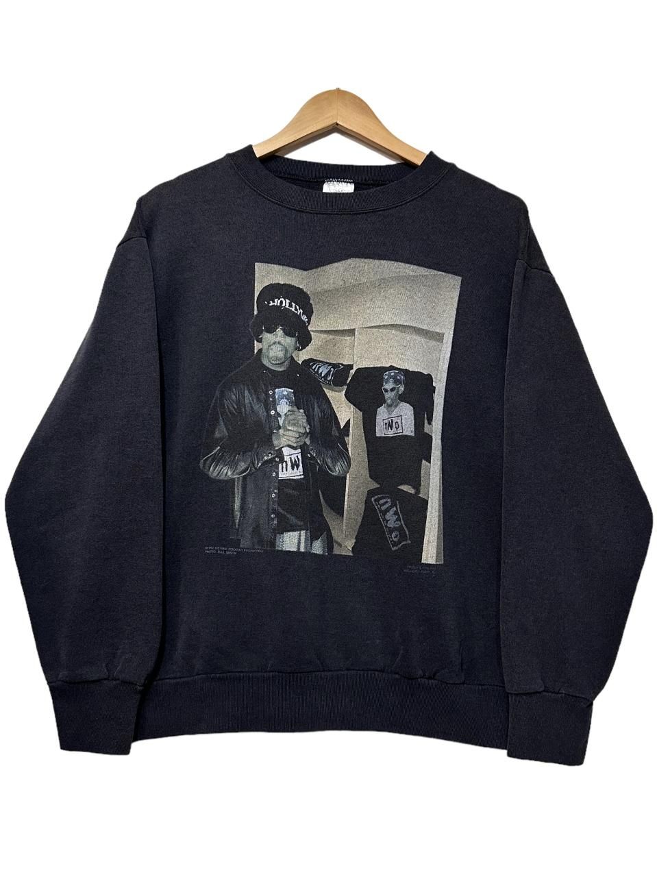 97年 DENNIS RODMAN Print Sweatshirt 黒 L 90s デニスロッドマン ...