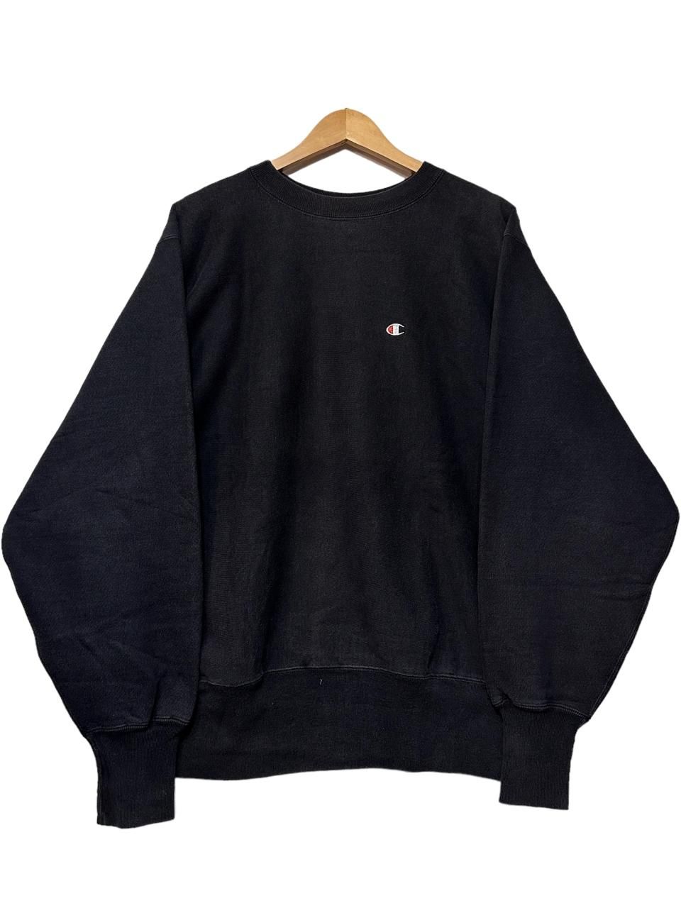 90s Champion Reverse Weave Sweatshirt 黒 L チャンピオン リバース ...