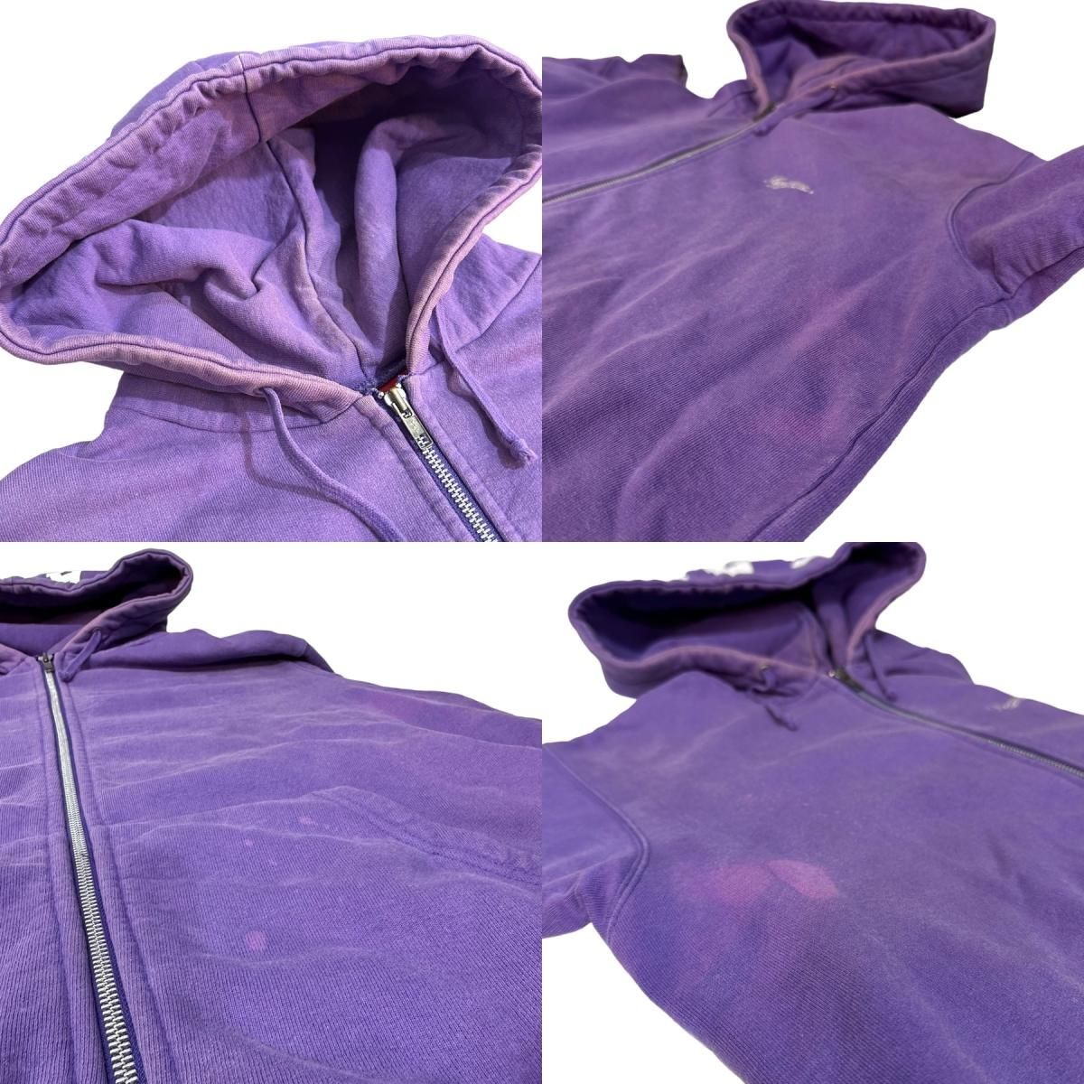 06年製 SUPREME East West Full Zip Hoodie 紫 XL 00s 06年製 SUPREME East West Full Zip Hoodie 紫 XL 00s