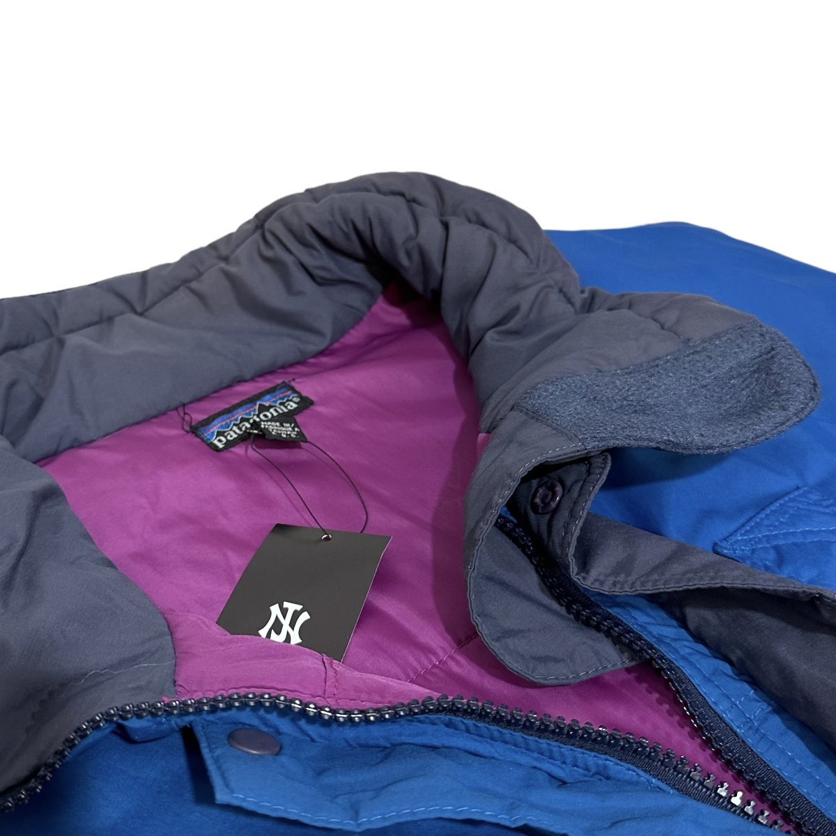 92年製 patagonia Fall Line Insulated Jacket 青紫 L 90s パタゴニア 
