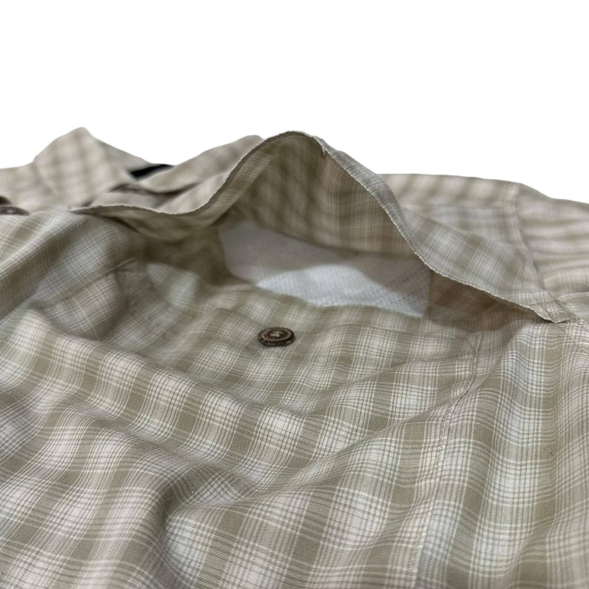 97年製 patagonia Island Hopper L/S Shirt カーキ L 90s 97年製 patagonia Island Hopper L/S Shirt カーキ L 90s