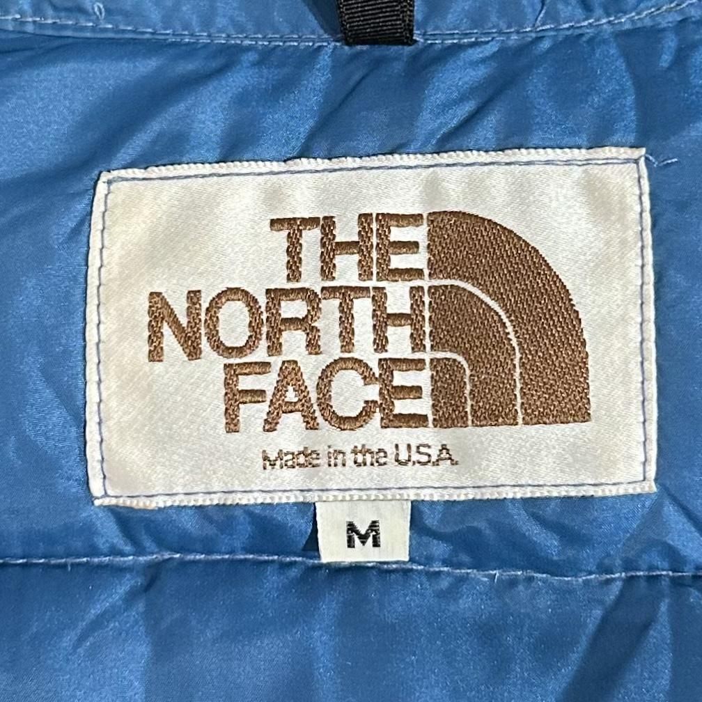 USA製 THE NORTH FACE Down Vest 青 M ノースフェイス ダウン USA製 THE NORTH FACE Down Vest 青 M ノースフェイス ダウン
