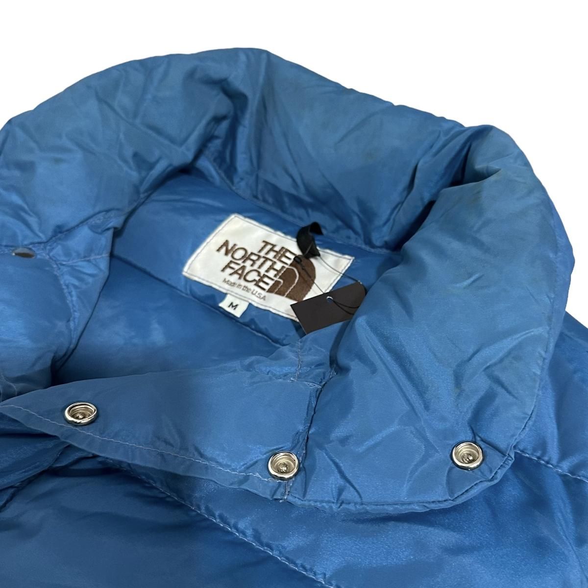 USA製 THE NORTH FACE Down Vest 青 M ノースフェイス ダウン USA製 THE NORTH FACE Down Vest 青 M ノースフェイス ダウン