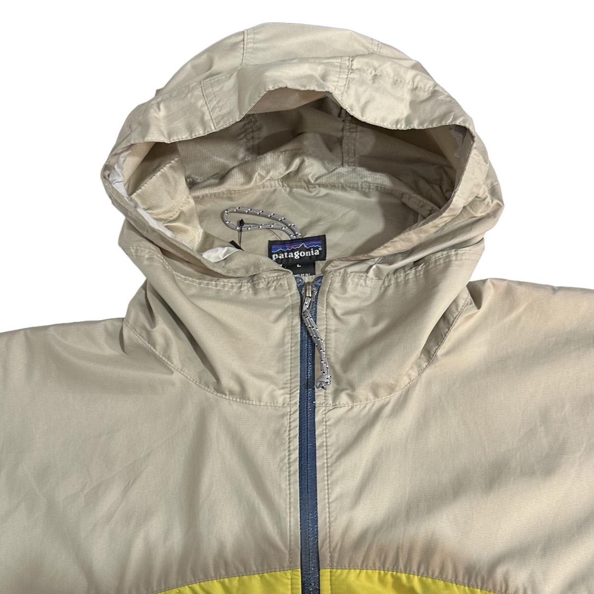 01年製 patagonia Essenshell Pullover カーキ黄 L 00s 01年製 patagonia Essenshell Pullover カーキ黄 L 00s