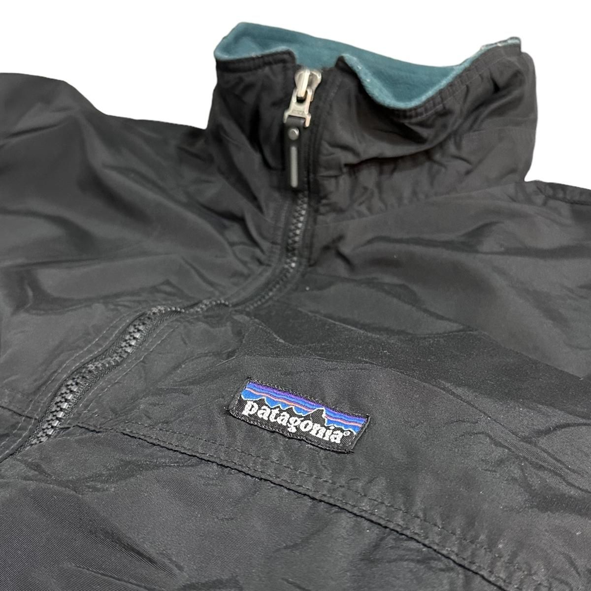 USA製 90s patagonia Shelled Synchilla Jacket 黒緑 L USA製 90s patagonia Shelled Synchilla Jacket 黒緑 L