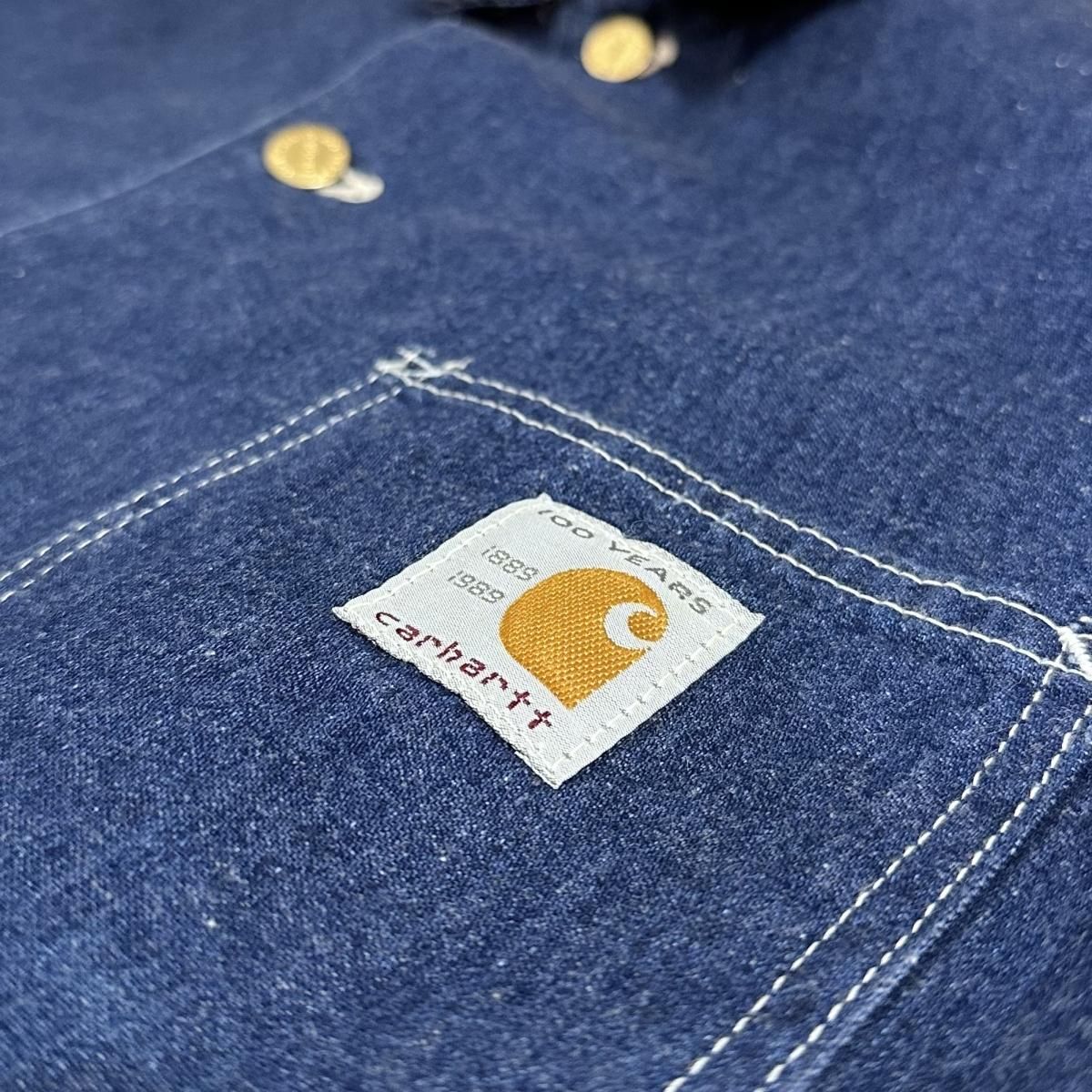 80s CARHARTT カーハート カバーオール デニム 100YEARS