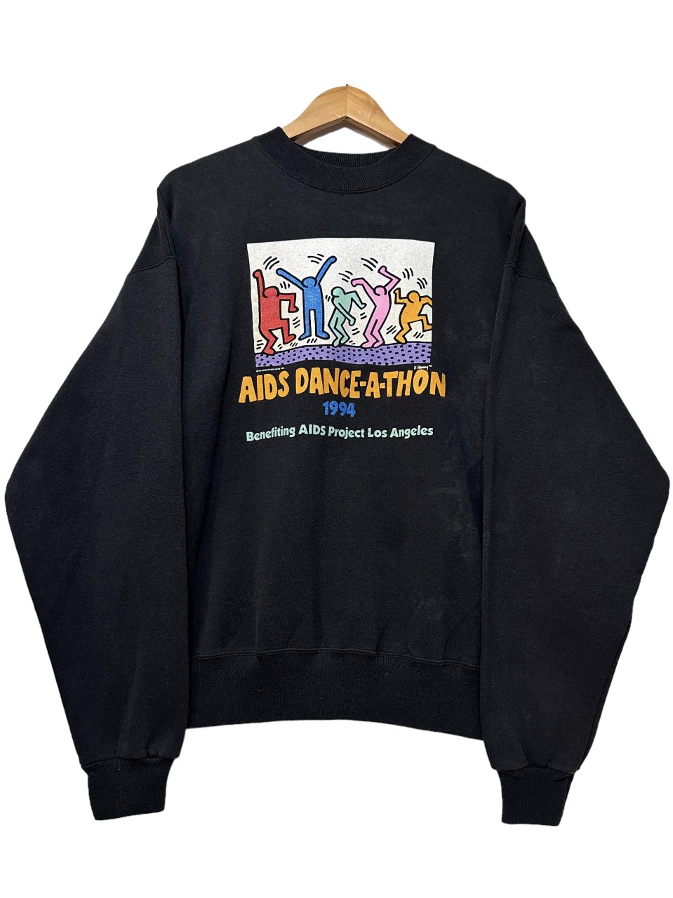 【ヴィンテージ】Keith Haringキースヘリング スウェットシャツ XL