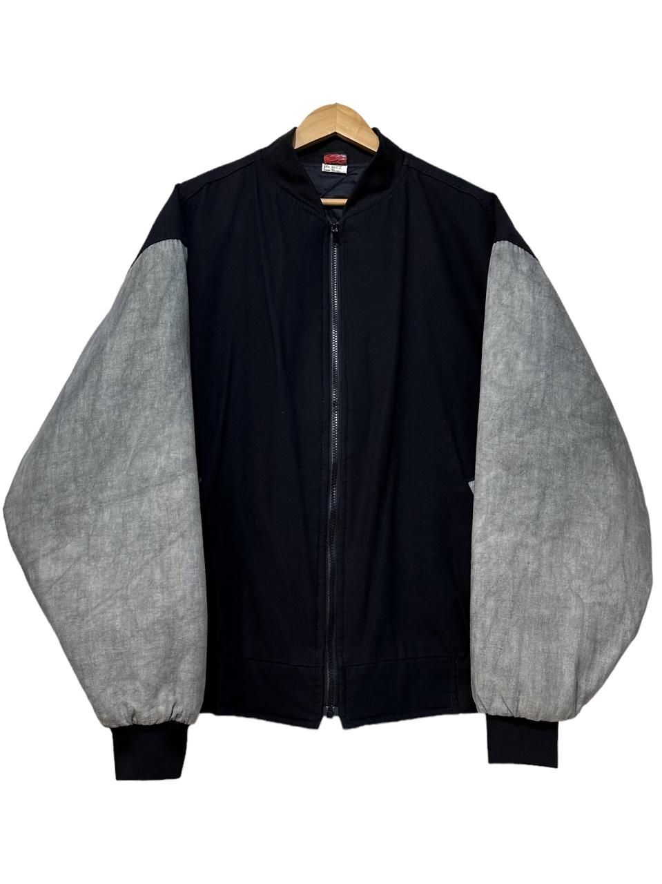 LUVISTRUE バーシティージャケット 黒 ナイロン ヴァーシティ