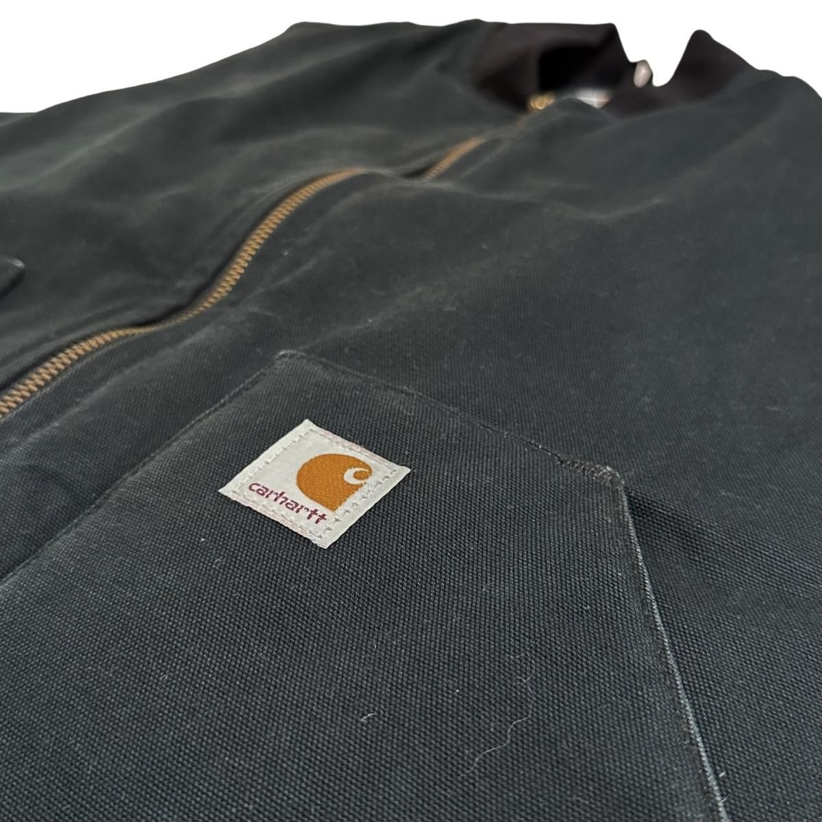 00s Carhartt Quilting Lined Duck Vest 黒 L-TALL カーハート 00s Carhartt Quilting Lined Duck Vest 黒 L-TALL カーハート