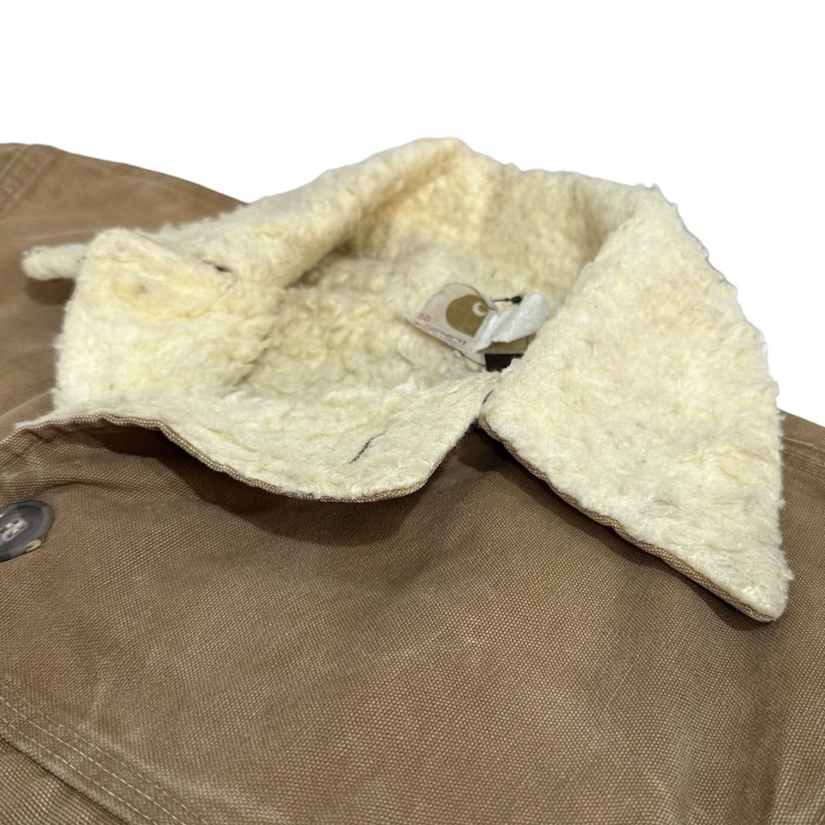USA製 70s Carhartt Duck Wrange Coat 茶 50 カーハート ダック USA製 70s Carhartt Duck Wrange Coat 茶 50 カーハート ダック