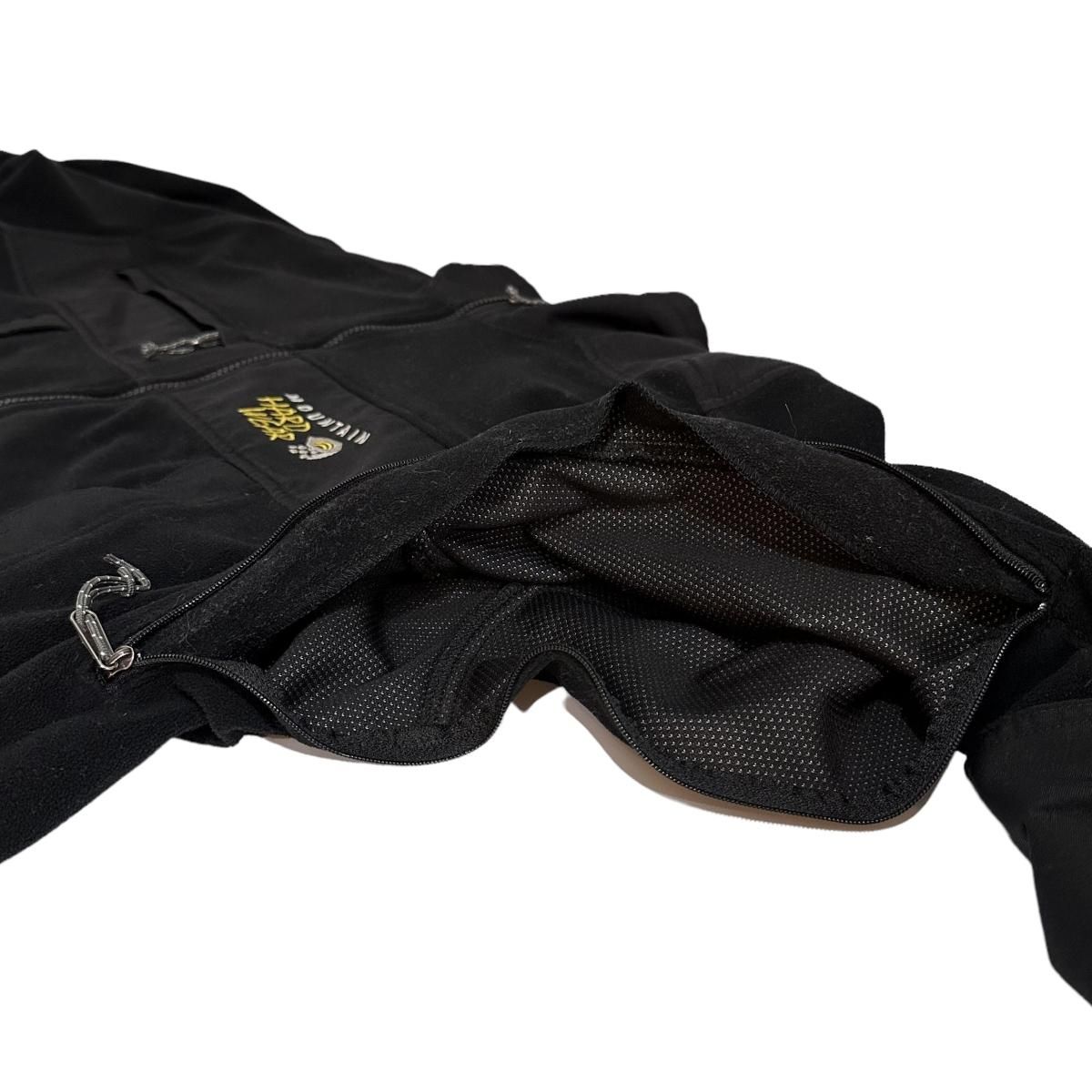 MOUNTAIN HARDWEAR Gore Windstopper Fleece Jacket 黒 L MOUNTAIN HARDWEAR Gore Windstopper Fleece Jacket 黒 L