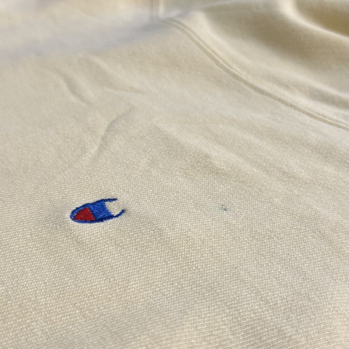 USA製 80s Champion Reverse Weave Sweatshirt 黄 XL チャンピオン