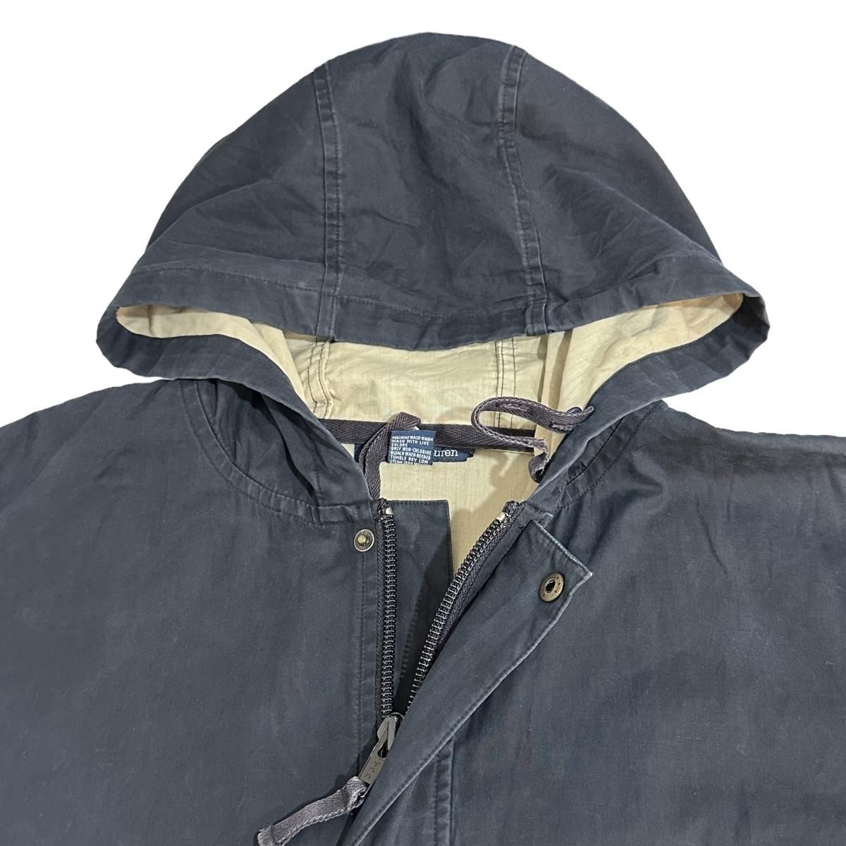 90s Polo Ralph Lauren Cotton Mountain Parka 黒 XXL ポロ 90s Polo Ralph Lauren Cotton Mountain Parka 黒 XXL ポロ