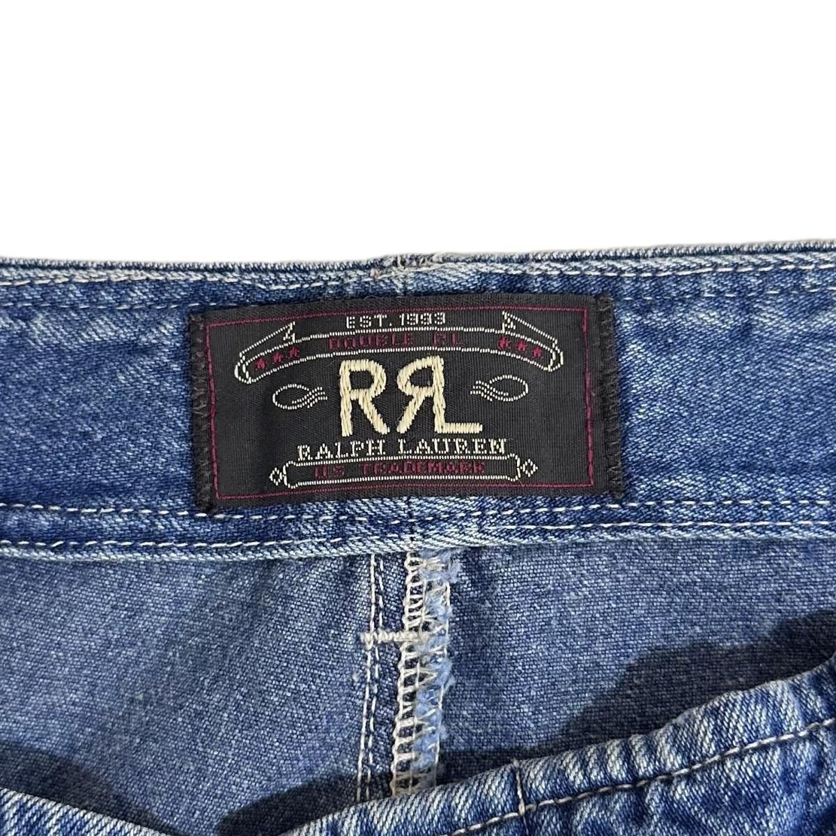 RRL 90s 三つ星　デニムカーゴ股下約82センチ