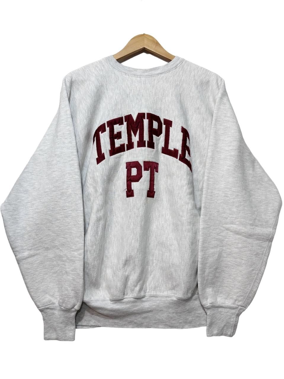 USA製 90s Temple University R/W Type Sweatshirt 灰 XL USA製 90s Temple University R/W Type Sweatshirt 灰 XL