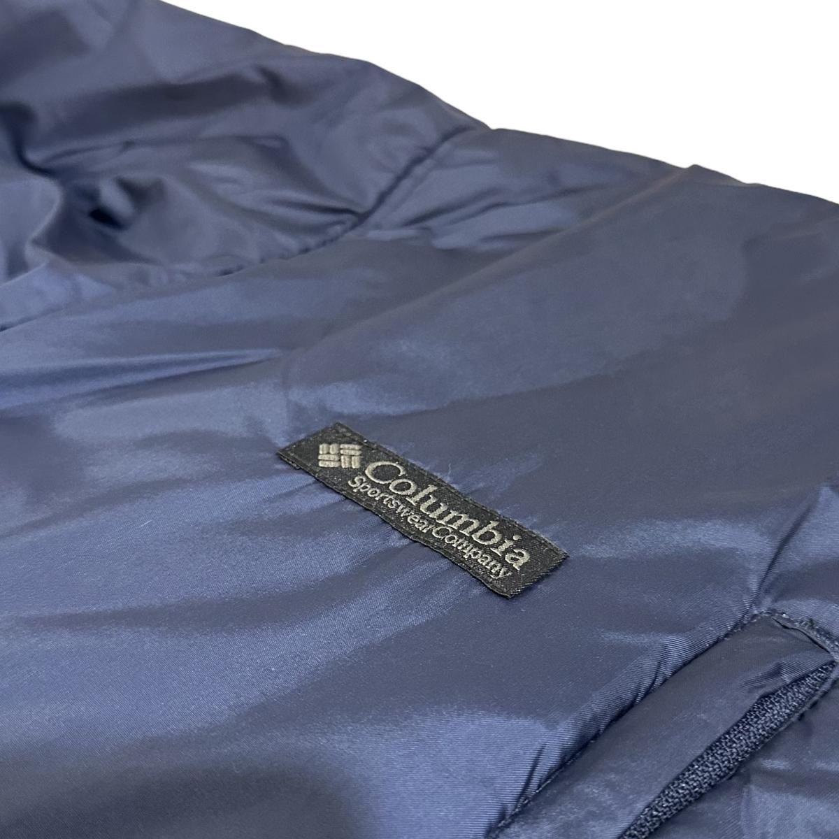 00s Columbia × L.L.Bean Nylon Padding Jacket 紺 M コロンビア