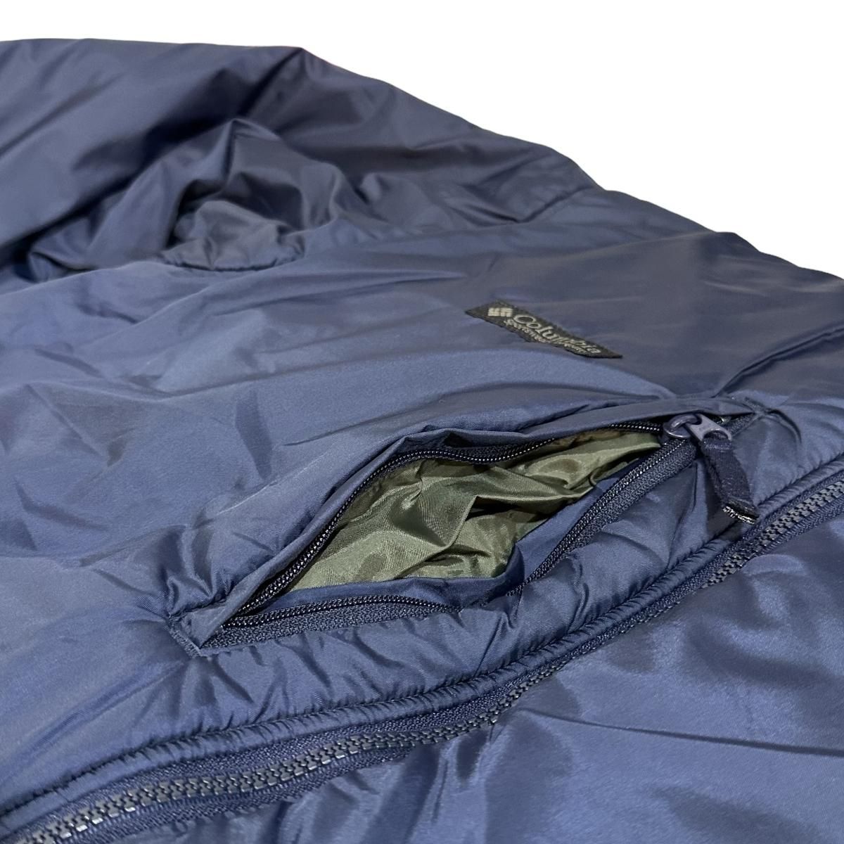 00s Columbia × L.L.Bean Nylon Padding Jacket 紺 M コロンビア 00s Columbia × L.L.Bean Nylon Padding Jacket 紺 M コロンビア