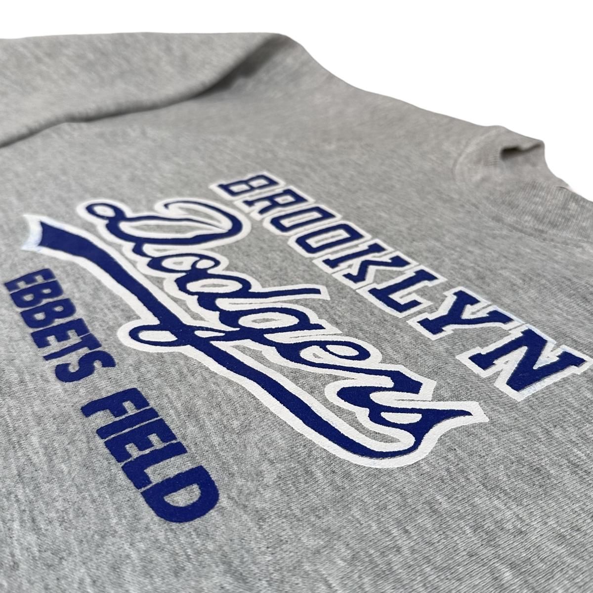 USA製 80s Brooklyn Dodgers Logo Sweatshirt 灰 L ブルックリン USA製 80s Brooklyn Dodgers Logo Sweatshirt 灰 L ブルックリン
