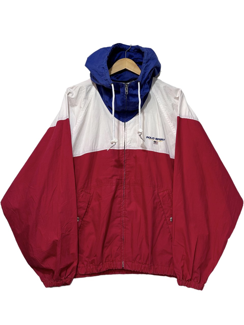 90s POLO SPORT cotton zip jacket
