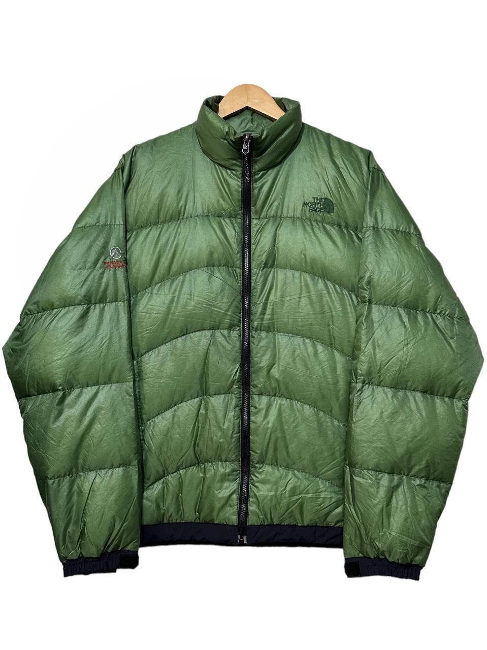 00s THE NORTH FACE Aconcagua Down Jacket 緑 L ノースフェイス