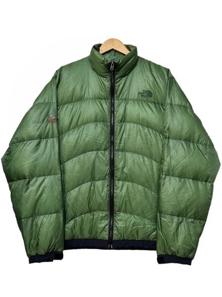 THE NORTH FACE ダウンジャケット S 緑 グリーン 紺 ネイビー