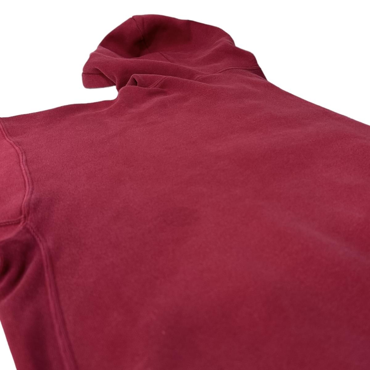 90s NIKE Half-Zip Pullover Sweat Hoodie 赤 XL ナイキ プル