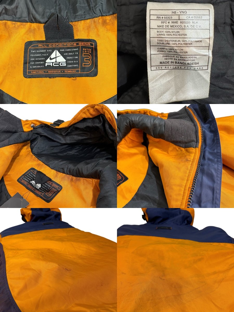 NIKE AGC オレンジ parka jacket 奇抜 スキー - www.depuk.co.uk