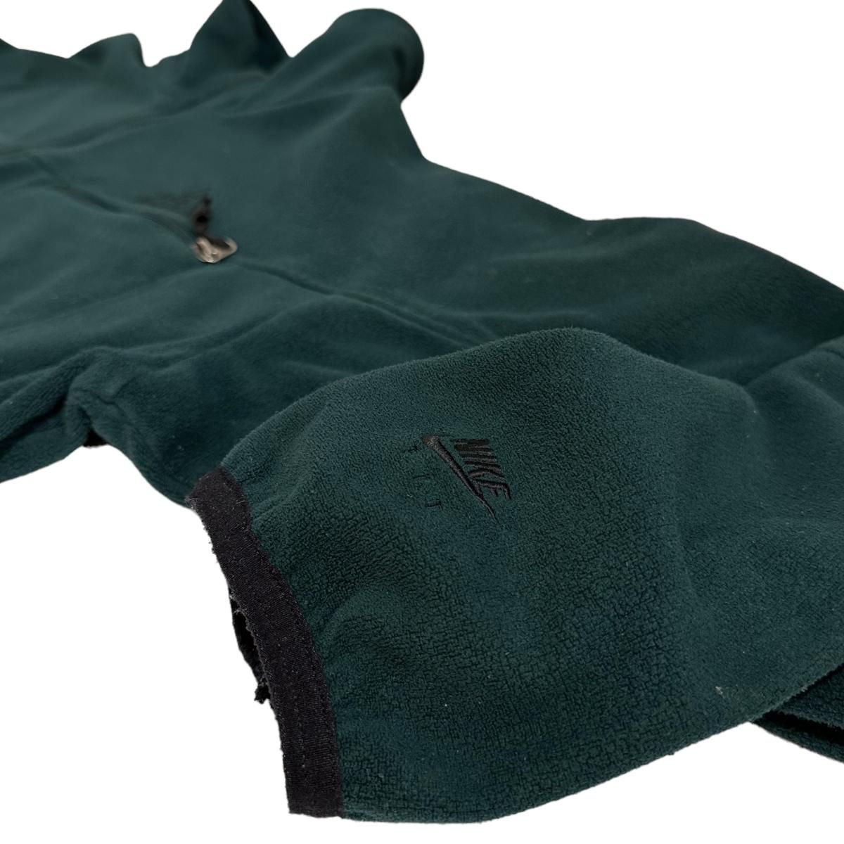 95年製 NIKE ACG Half-Zip Fleece Jacket 深緑 M 90s ナイキ 95年製 NIKE ACG Half-Zip Fleece Jacket 深緑 M 90s ナイキ