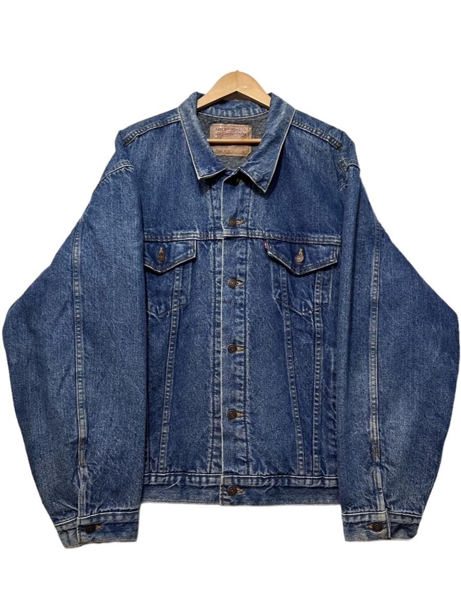 USA製 90s Levi's 70506-0316 Blanket Lining Denim Jacket 薄青 54