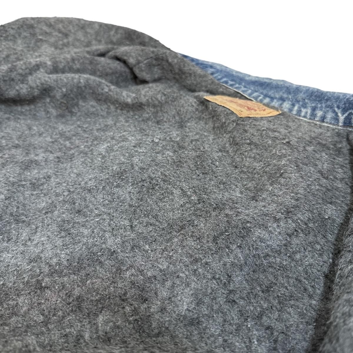 USA製 90s Levi's 70506-0316 Blanket Lining Denim Jacket 薄青