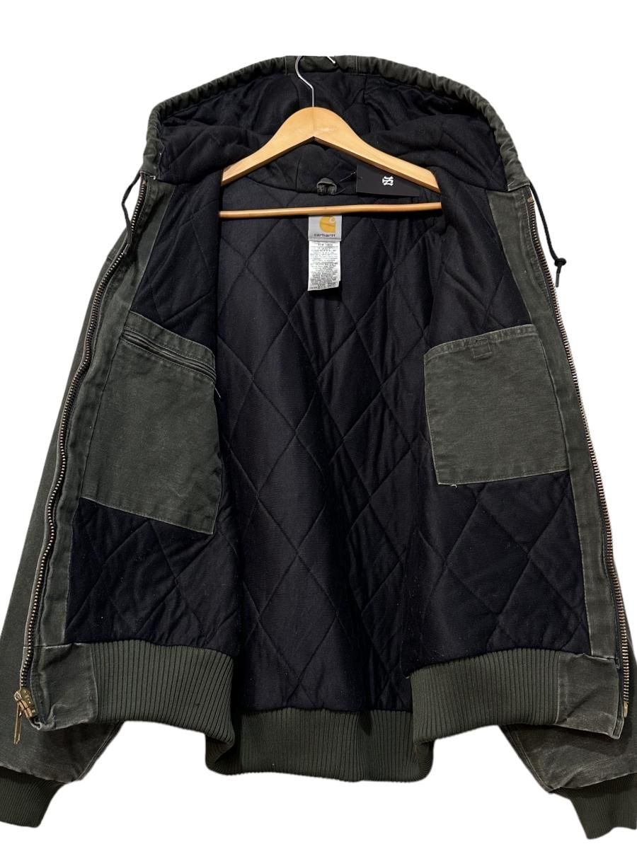 Carhartt Quilting Lined Duck Active Jacket オリーブ L Carhartt Quilting Lined Duck Active Jacket オリーブ L