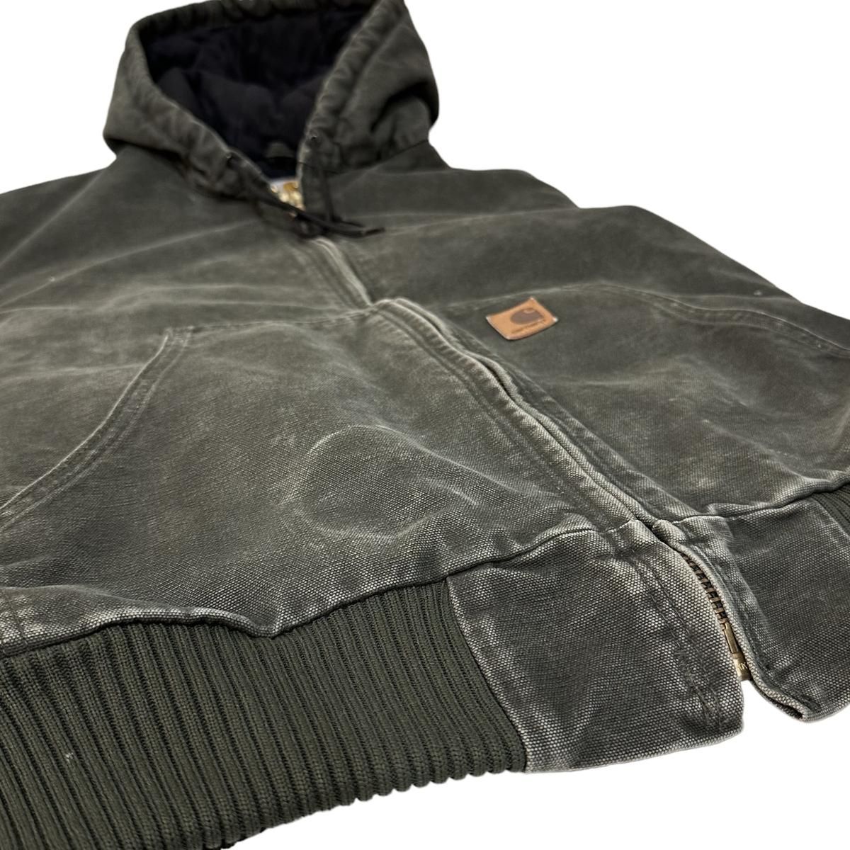 Carhartt Quilting Lined Duck Active Jacket オリーブ L Carhartt Quilting Lined Duck Active Jacket オリーブ L