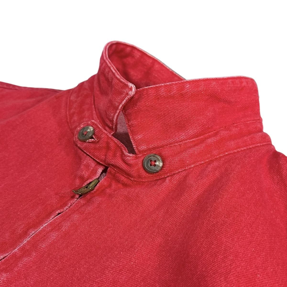 80s Polo Ralph Lauren Red Denim Drizzler Jacket 赤 XL ポロ 80s Polo Ralph Lauren Red Denim Drizzler Jacket 赤 XL ポロ