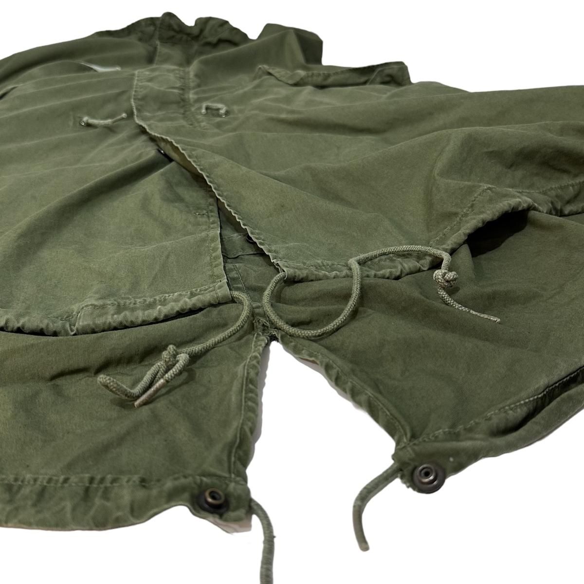 82年製 US ARMY M-65 Fishtail Parka オリーブ M 80s 米軍実物 82年製 US ARMY M-65 Fishtail Parka オリーブ M 80s 米軍実物