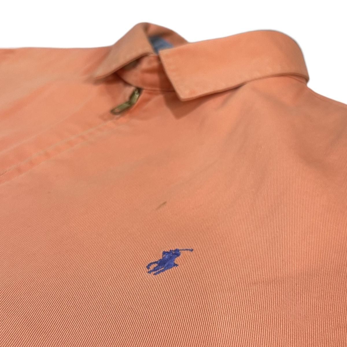 90s Polo Ralph Lauren Cotton Drizzler Jacket オレンジ L ポロ 90s Polo Ralph Lauren Cotton Drizzler Jacket オレンジ L ポロ